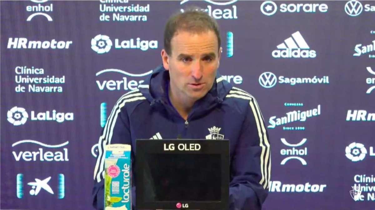 Arrasate: "¿Real Madrid? Tienes que incomodarlos, no darles facilidades"