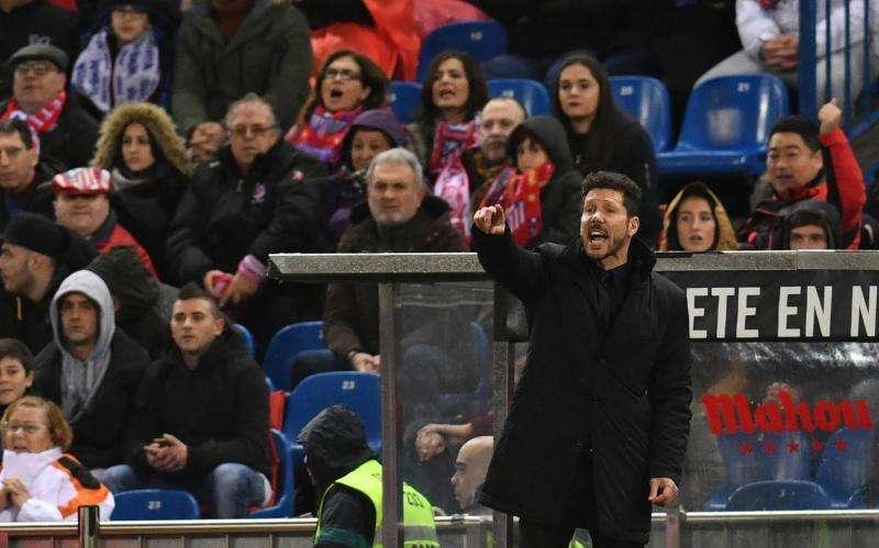 La UEFA, según las estadísticas, da casi por eliminado al Atlético de Madrid