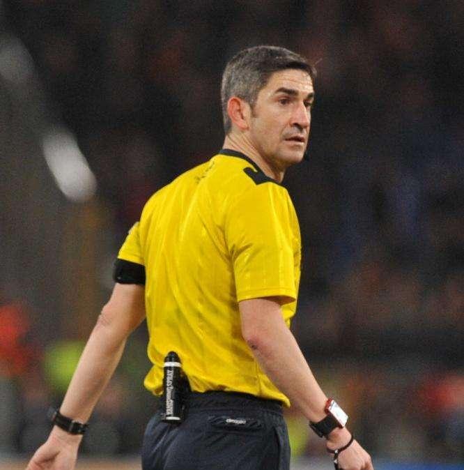 El enfado de la plantilla madridista con Undiano Mallenco en Balaídos