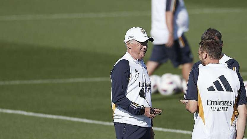 Informe del entrenamiento: ardua sesión de trabajo físico y con balón para el Real Madrid