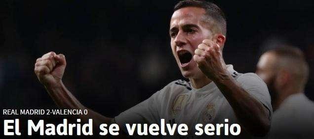 AS habla de un partido serio por parte del Real Madrid