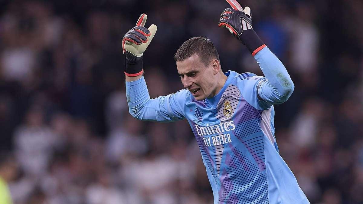 Lunin rompe una racha de más de 30 años en el Real Madrid