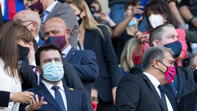 Incidencia en el clásico: Laporta fue expulsado de los vestuarios tras pedir explicaciones