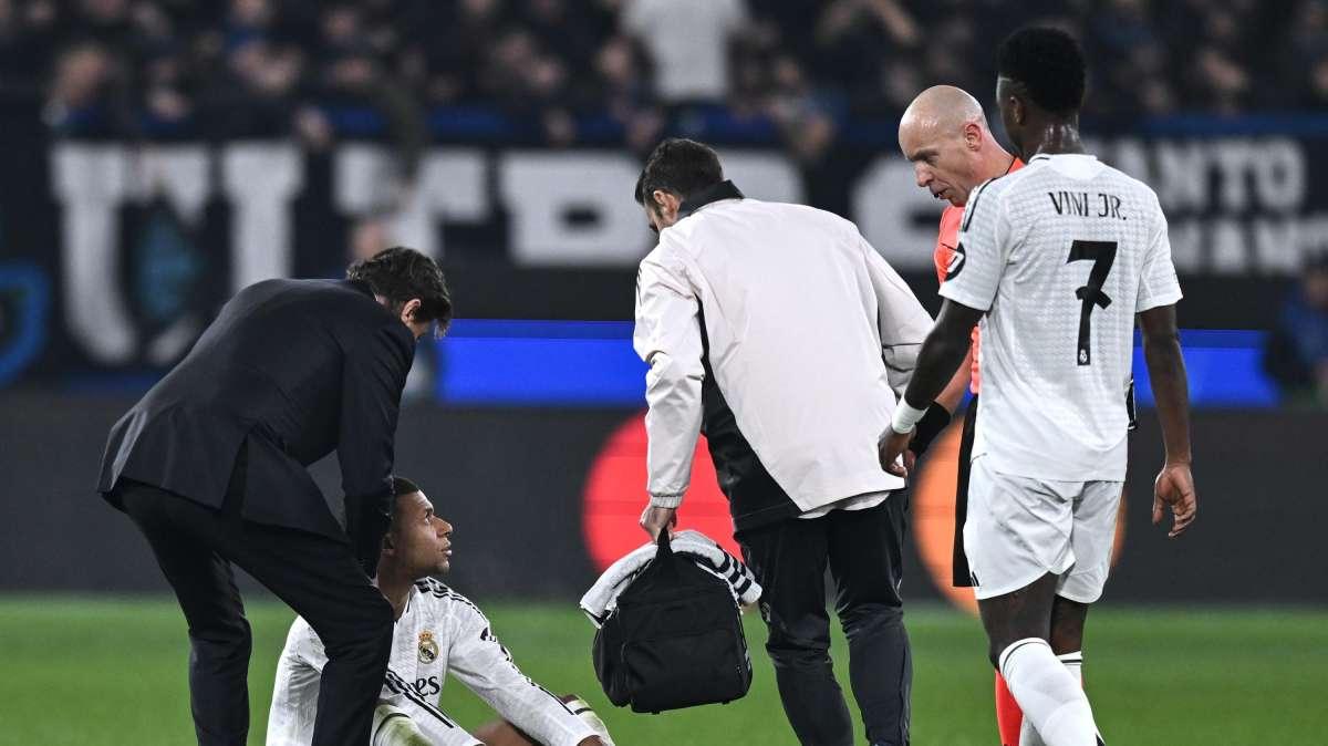 Parte médico | El Real Madrid confirma la lesión de Kylian Mbappé