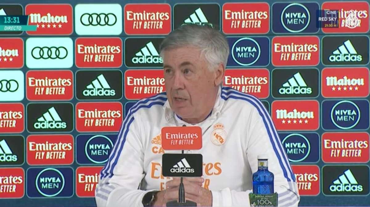 Ancelotti, en rueda de prensa: "Luka Modric va a terminar su carrera en el Real Madrid"