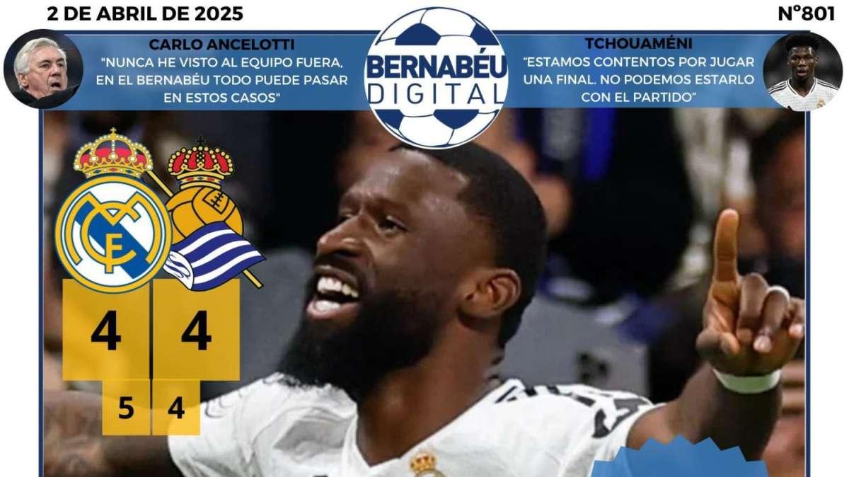 "En la final a lo loco": la clasificación del Real Madrid, en la portada BD