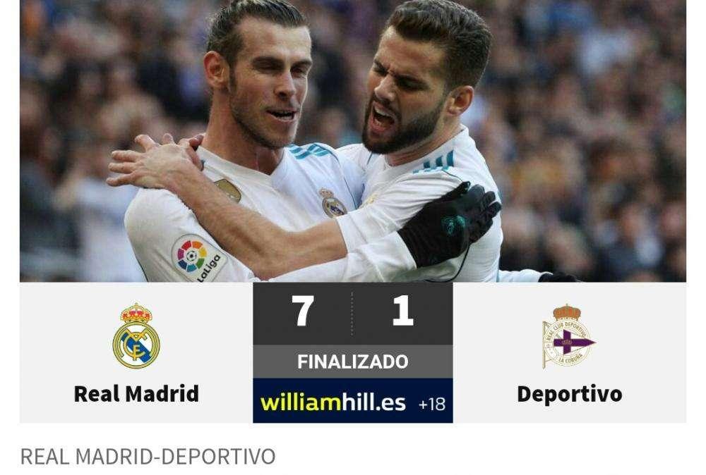 As certifica la vuelta del equipo blanco: "Y el Madrid fue el Real Madrid"
