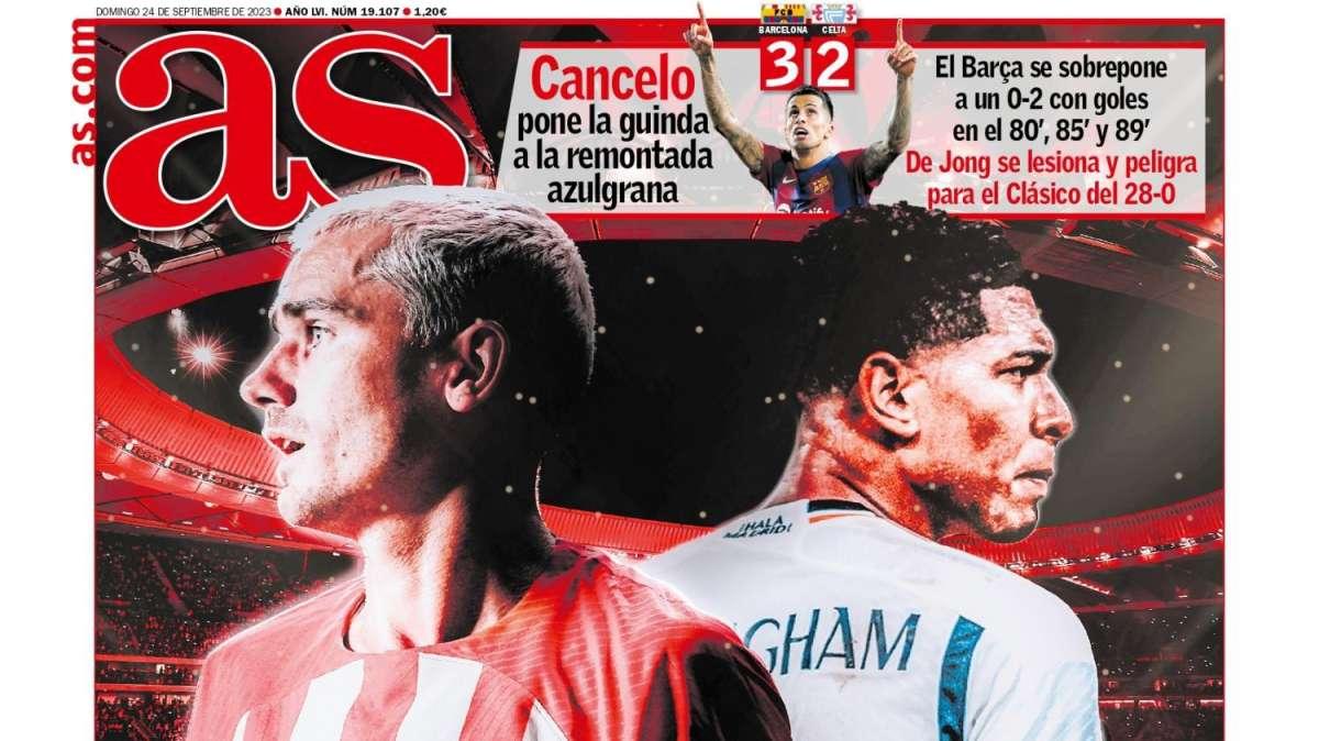 PORTADA | AS: "Un derbi de dos caras"