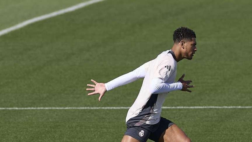 Informe del entrenamiento: Ancelotti ya cuenta con Bellingham