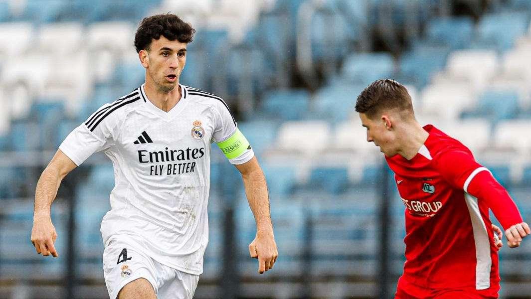 Real Madrid 0-2 AZ Alkmaar: la falta de puntería condena al Juvenil A