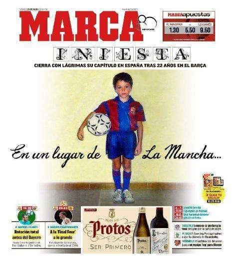 PORTADA - La nostalgia de MARCA: "En un lugar de La Mancha..."