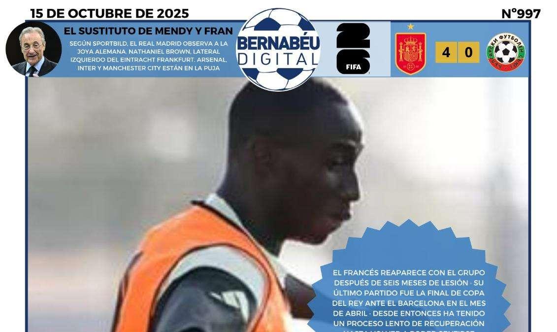La portada BD abre con un regreso en el Real Madrid