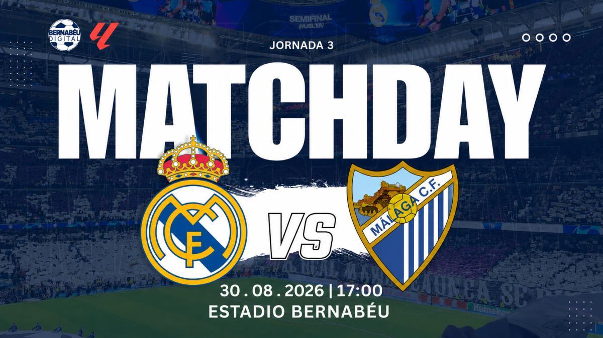 Real Madrid - Málaga CF | Sigue aquí la previa del partido