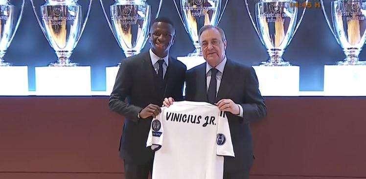 ¿Será el definitivo? El dorsal que portará Vinícius esta noche en su estreno con el Real Madrid 