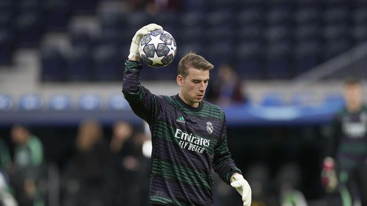 Lunin no seguirá y el Real Madrid ya tendría pensado al sustituto