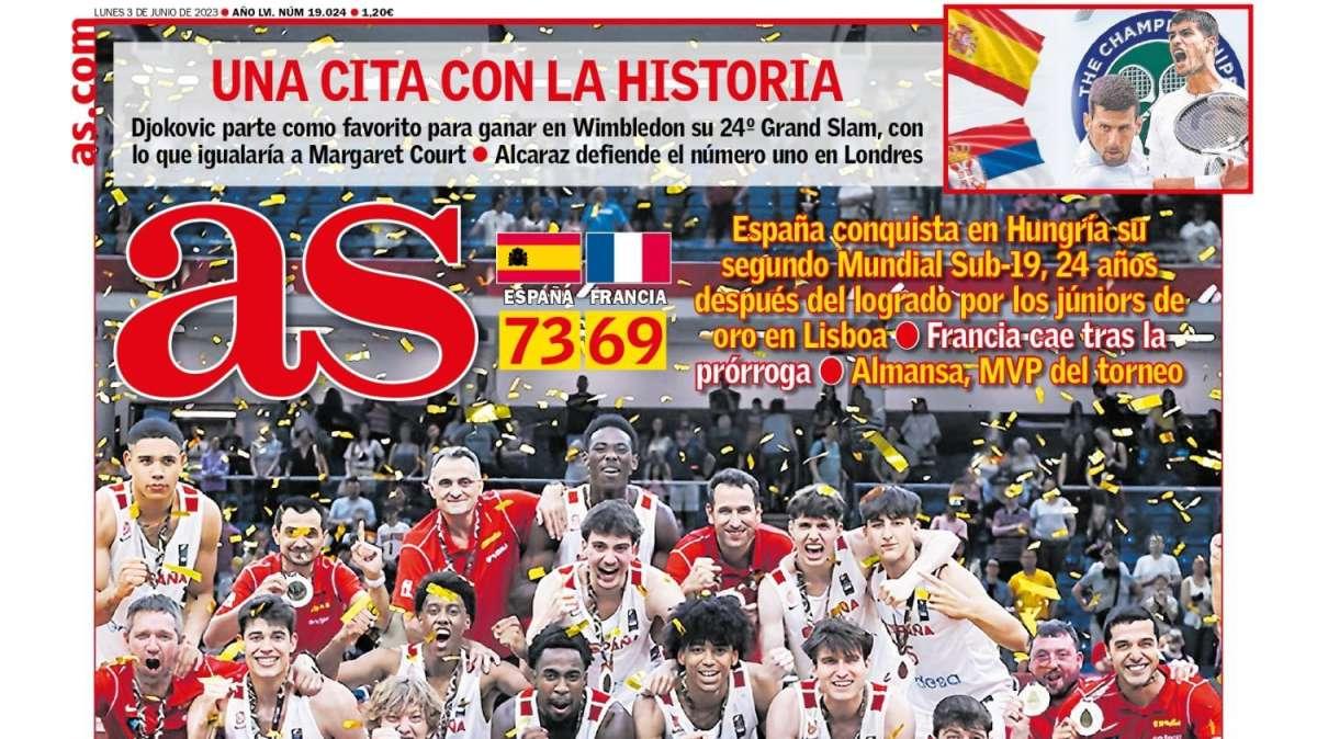 PORTADA | AS: "El Bayern teme la marcha de Davies"