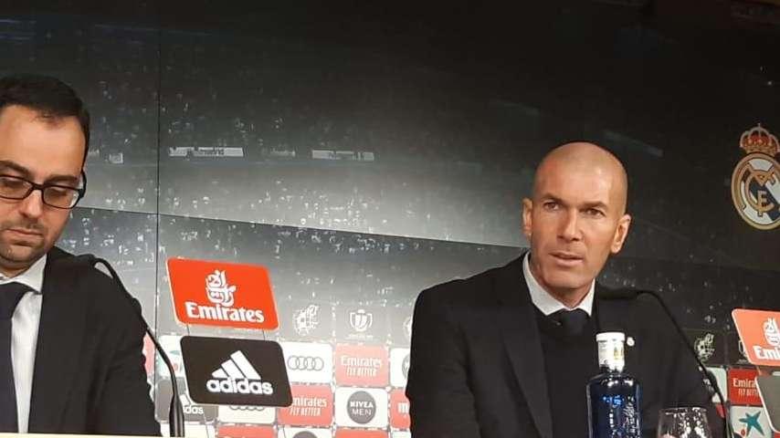 Zidane, en directo en rueda de prensa: "No hemos ganado nada. El doblete..."