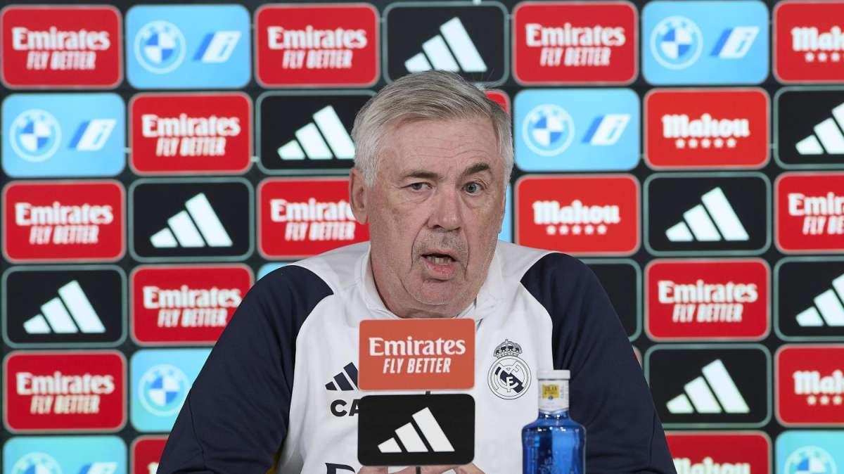 Carlo Ancelotti, en rueda de prensa: "¿Laporta? Todos sabemos lo que ha pasado en los últimos 20 años"