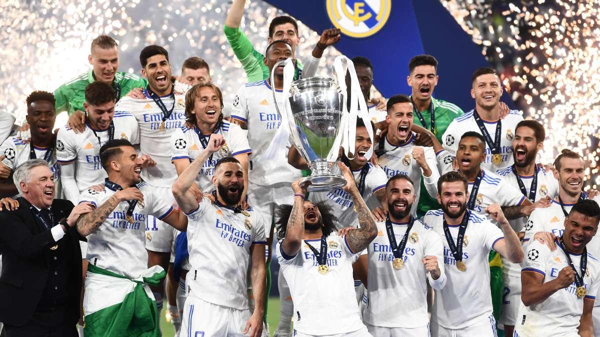 El espectacular palmarés de Champions de la plantilla del Real Madrid 