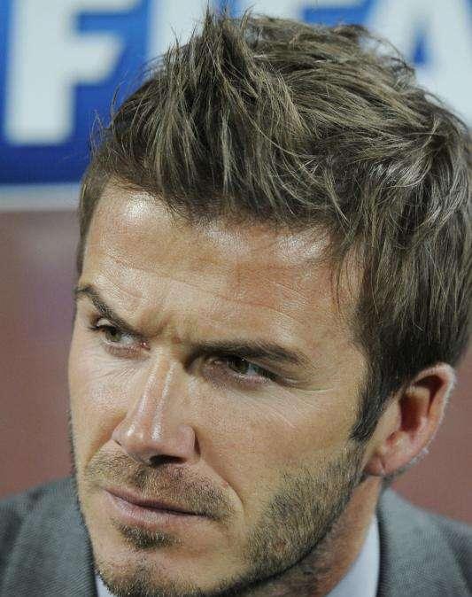 Beckham sufre un accidente de coche después de ir al entrenamiento del Arsenal