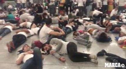 ¡La odisea para la vuelta! Media de horas de retraso en el aeropuerto de Kiev