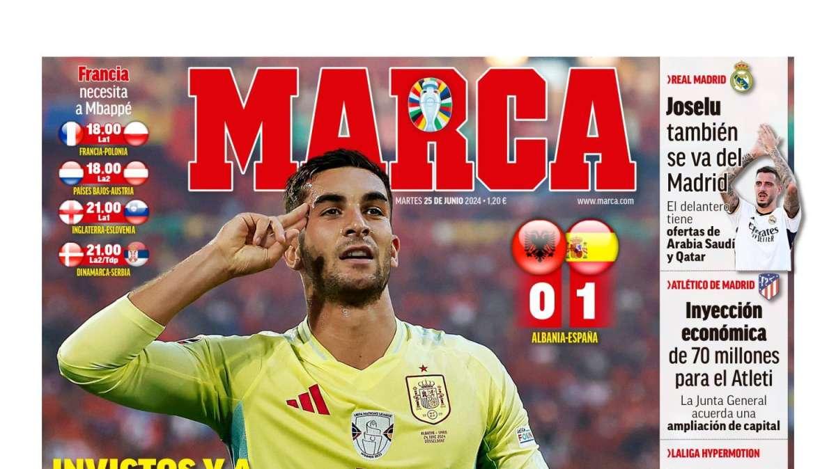 PORTADA | Marca: "Joselu también se va del Madrid"