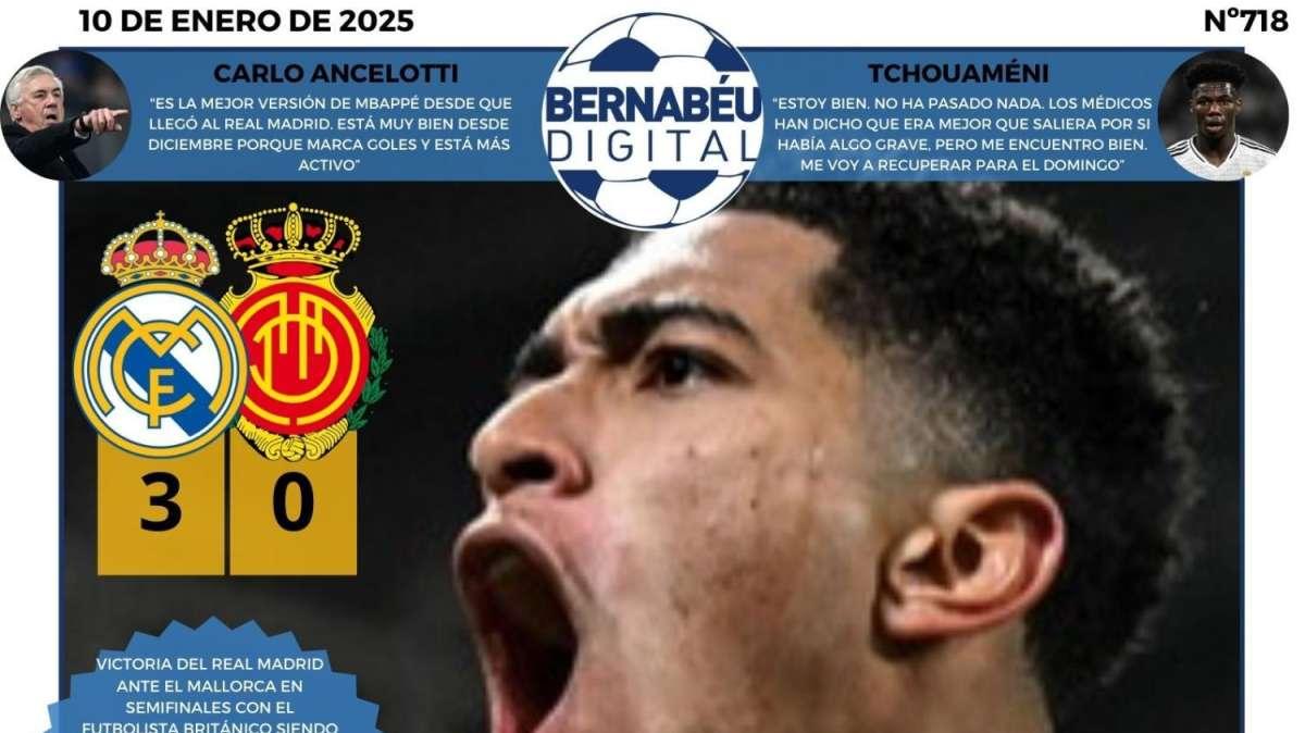 El triunfo del Real Madrid protagoniza nuestra portada BD: "Bellingham vale una final"