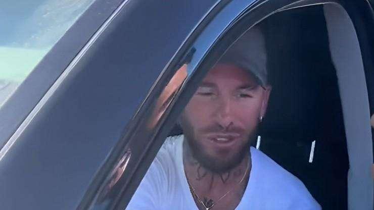 Sergio Ramos explica su encontronazo con un aficionado del Real Madrid