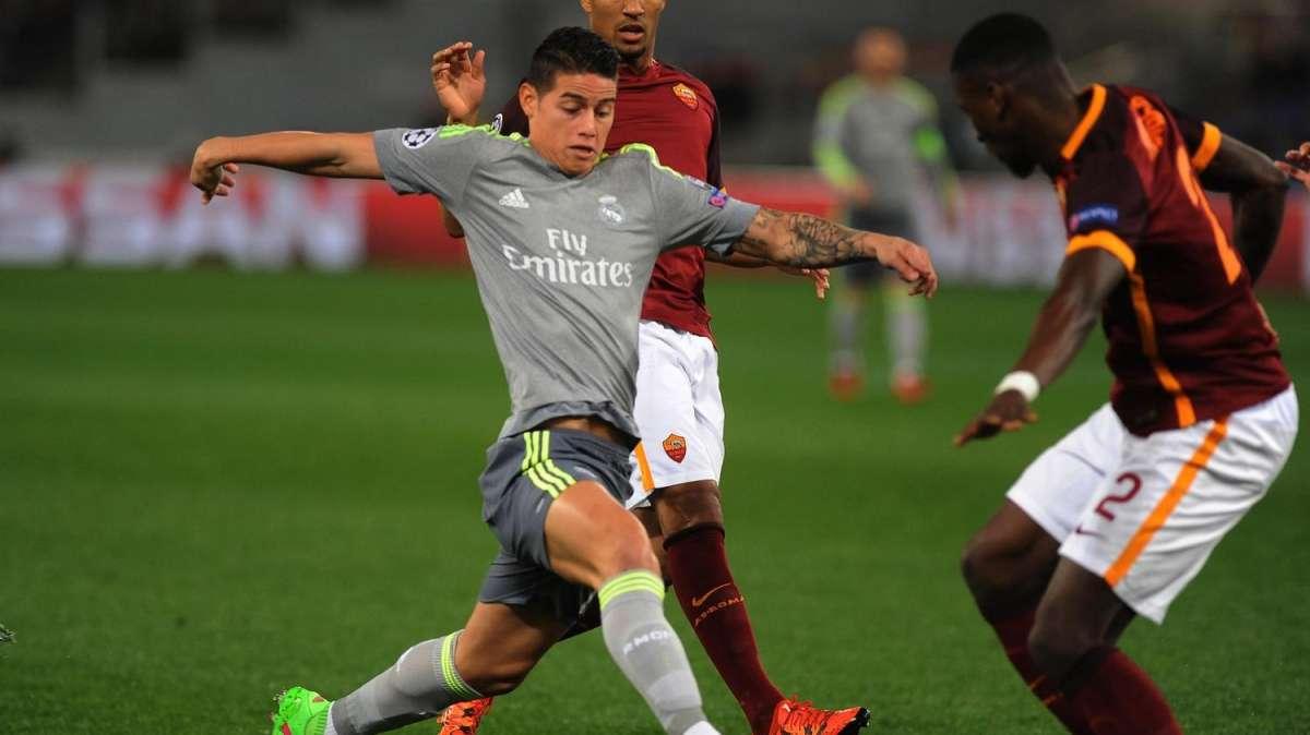 James ya estaría en Inglaterra para firmar por el Everton