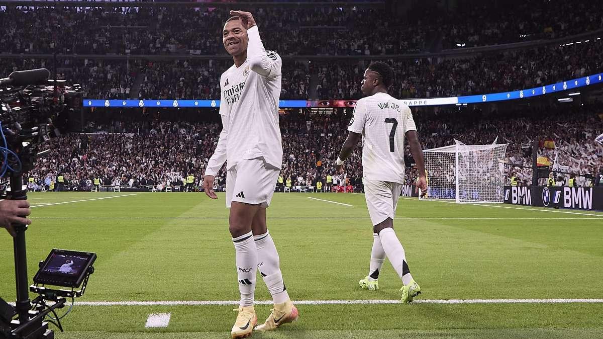 Mbappé, uno de los motivos por los que el Real Madrid quiere renovar a Vinicius