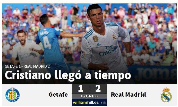 As tampoco tiene dudas con el salvador: "Cristiano llegó a tiempo"