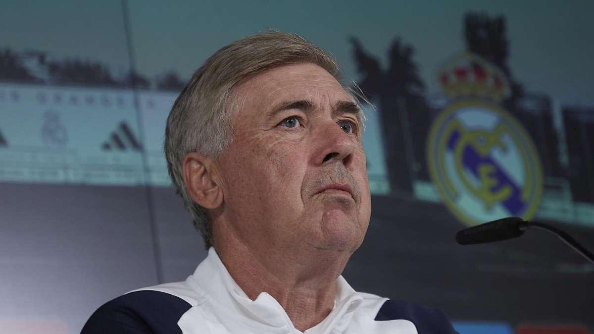 Ancelotti, en rueda de prensa: "Estoy contento con el mercado de fichajes. Mbappé..."