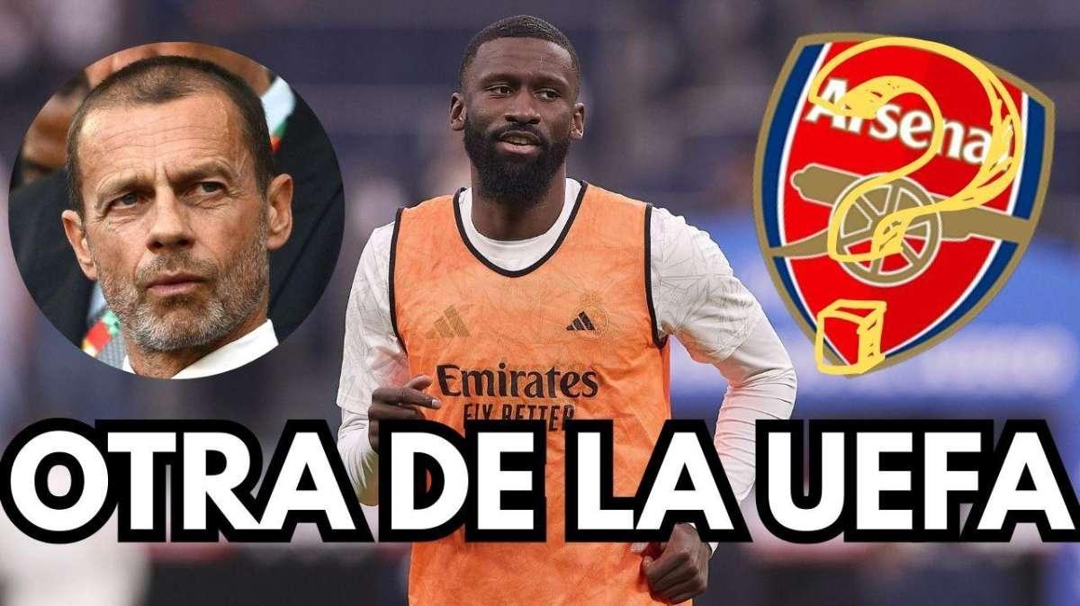 El Atlético de Madrid se alía con la UEFA: la sanción a Rüdiger es un escándalo