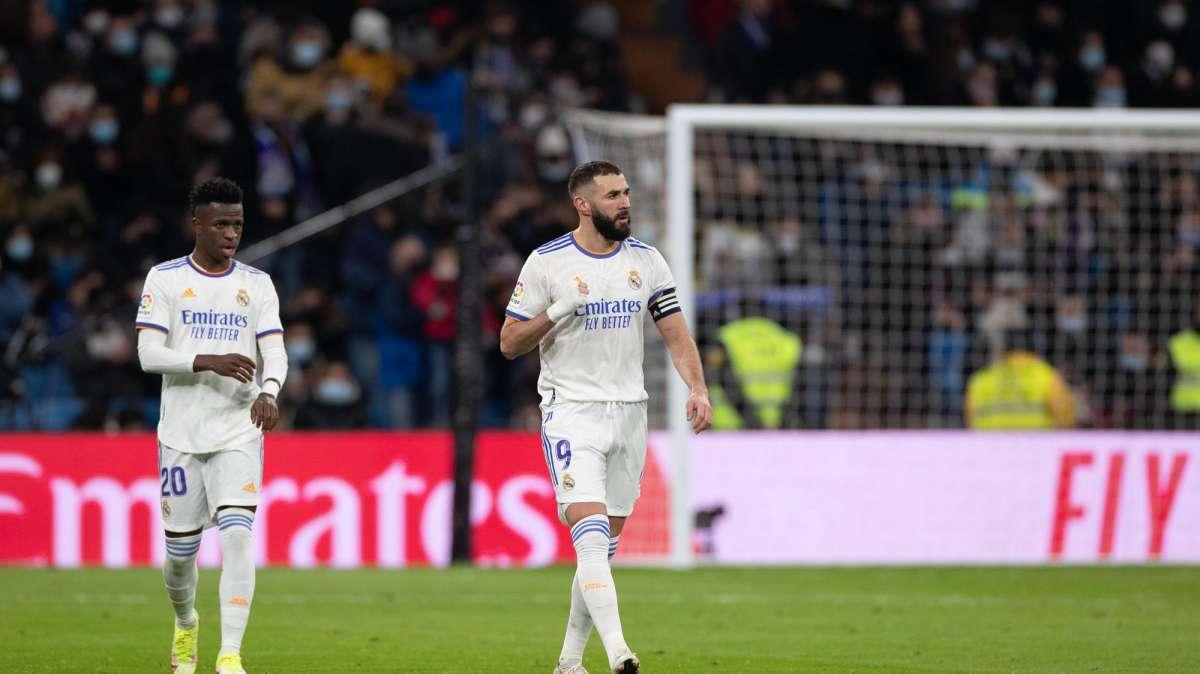 El Real Madrid paga la baja de Benzema