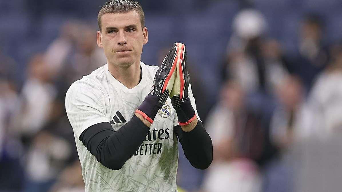 Un equipo Champions pregunta al Real Madrid por Andriy Lunin