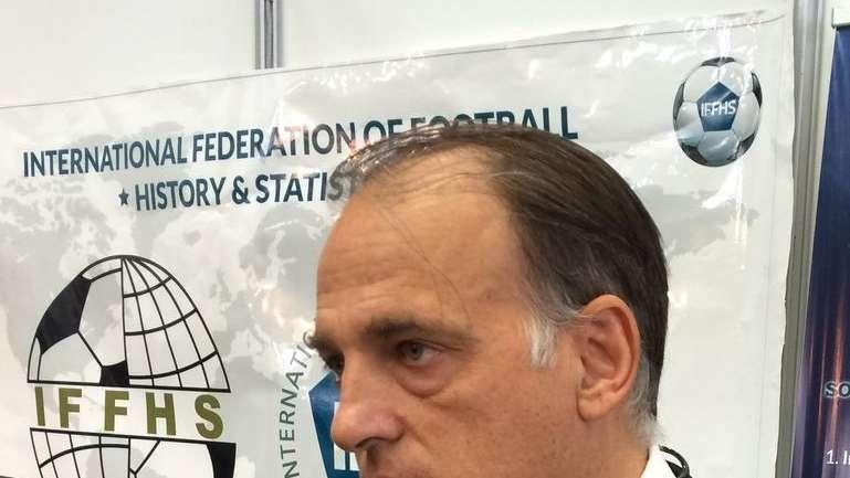 Tebas: "Creo que el Barça tendrá su sanción por el caso Negreira"