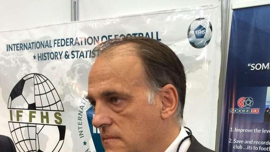 Bombazo: el TAD abre expediente a Javier Tebas y podría ser inhabilitado
