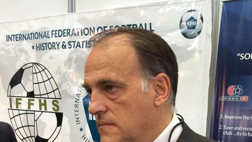 Tebas ataca al PSG por saltarse el Fair Play y elogia al Real Madrid: sus palabras