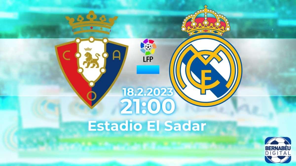 Osasuna 0-2 Real Madrid, en directo | ¡FINAL DEL PARTIDO!
