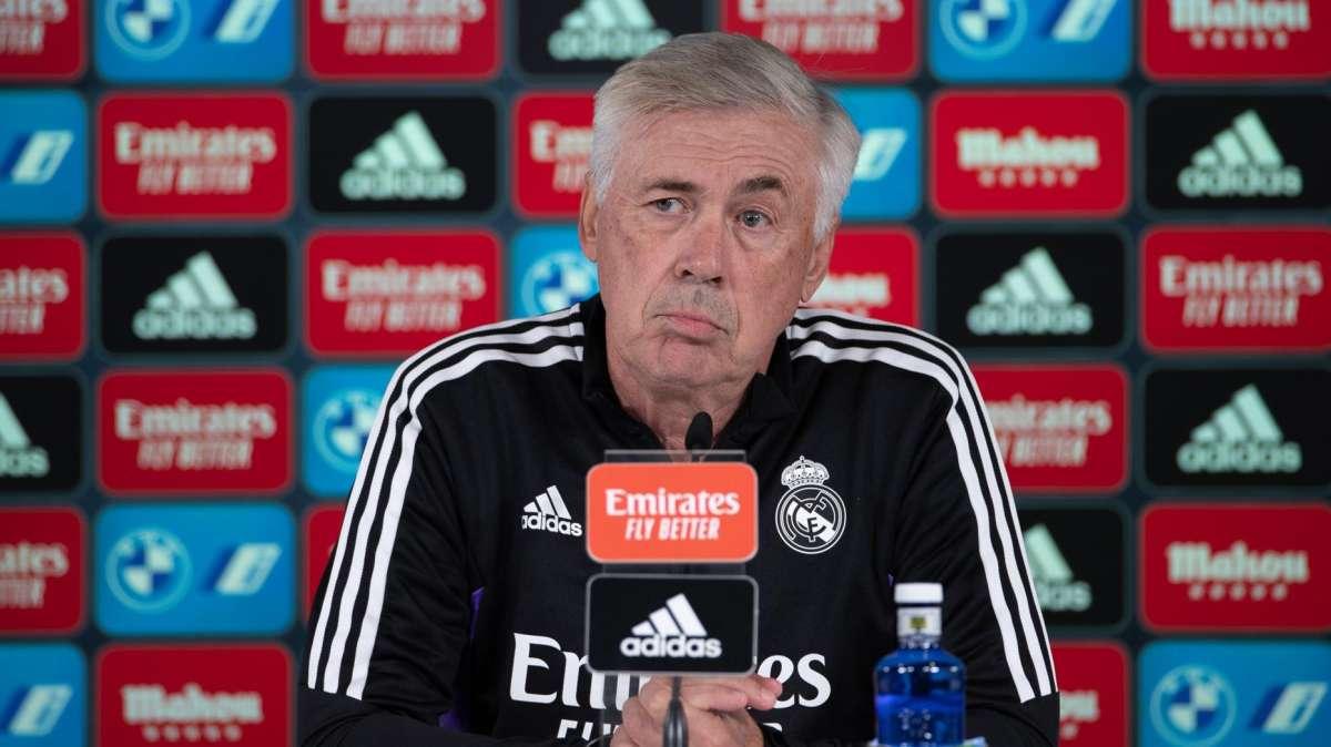 Carlo Ancelotti, en rueda de prensa: "Lunin ha demostrado estar listo. Valverde..." 