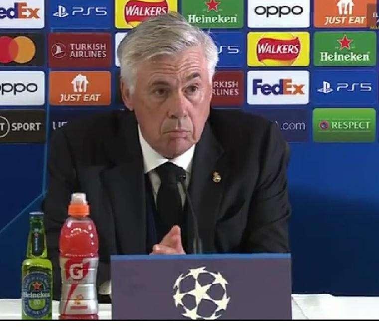 Carlo Ancelotti, en rueda de prensa: "Lo de Benzema no es preocupante"
