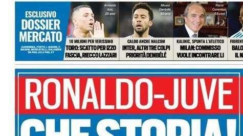 Tuttosport hace soñar a los bianconeri: “Juventus-Cristiano, ¡Qué historia!”