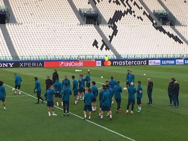 Informe del entrenamiento: primera sesión antes del estreno en Champions