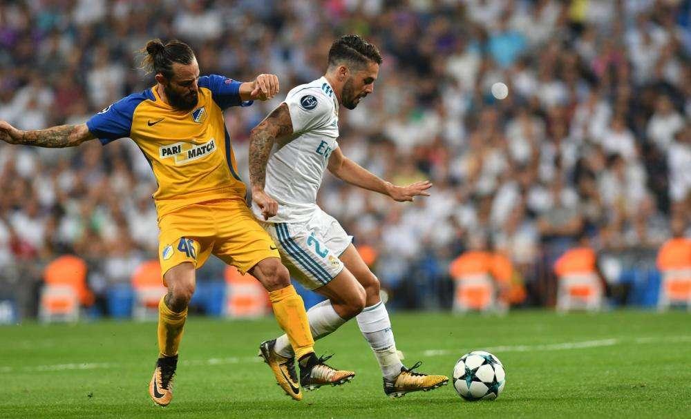 Ghayas Zahid, jugador del APOEL, avisa: "Al Dortmund y al Tottenham les dimos mucho trabajo"