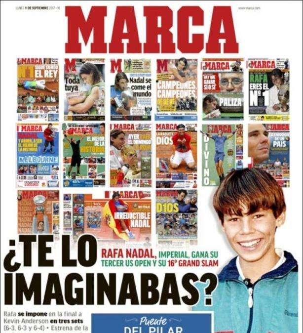 PORTADA - Marca conmemora la gesta de Nadal: ¿Te lo imaginabas?