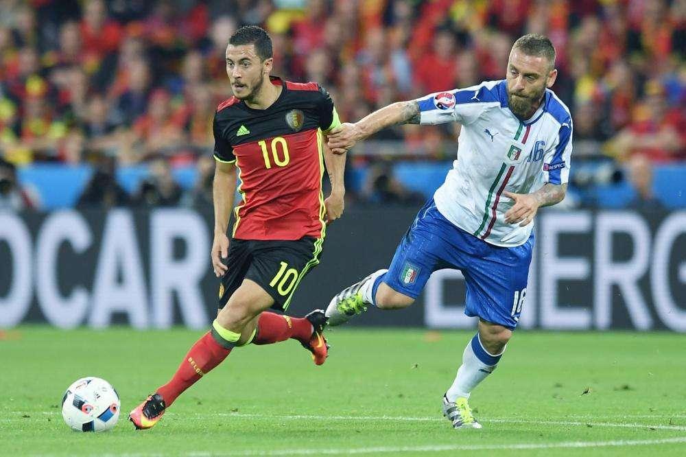 Diario belga HLN  - El Chelsea quiere 255 millones de euros por Hazard y Courtois