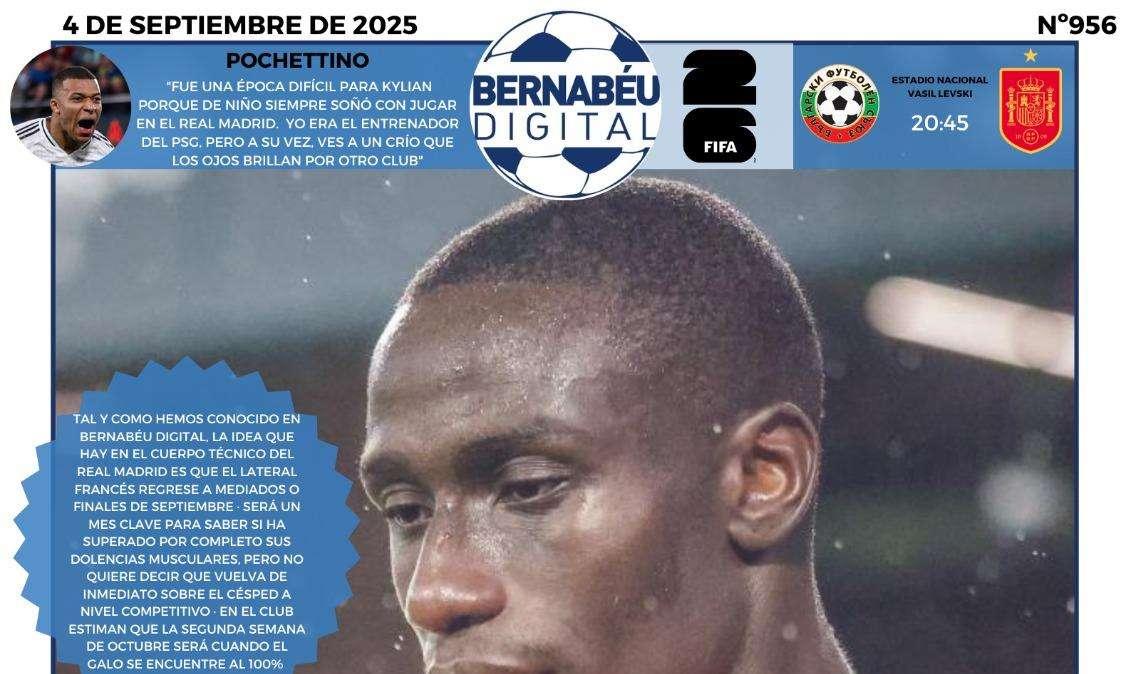 "Sin prisa con Mendy": el francés, protagonista de la portada BD