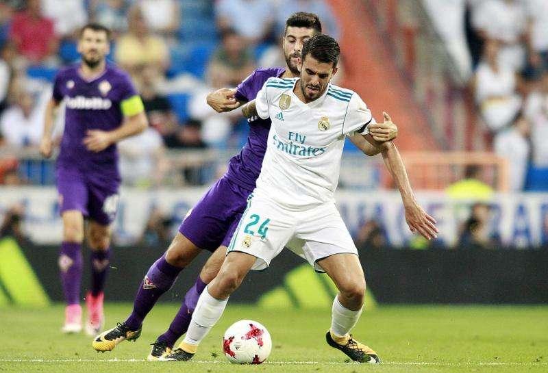 Dani Ceballos a la entrada a Valdebebas: "Estoy muy contento"