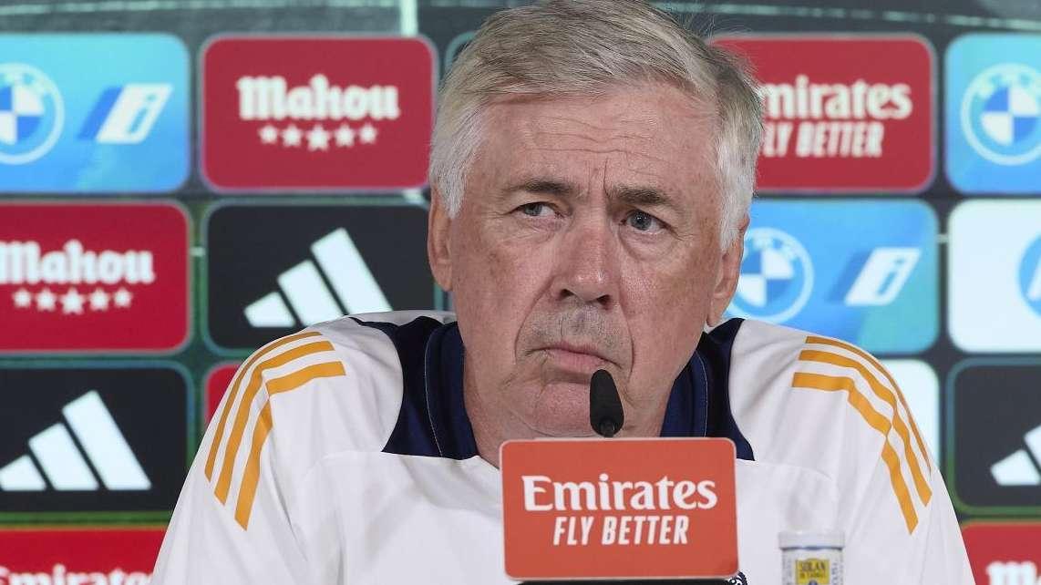 Carlo Ancelotti en rueda de prensa: "¿El Barça? Nadie me quita el sueño"