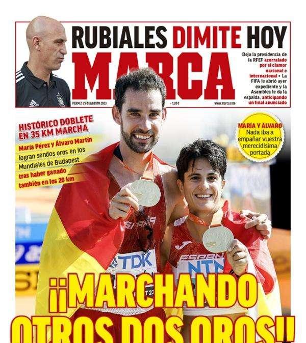 PORTADA | Marca: "Veiga se va al Al Ahli antes de la visita del Madrid"